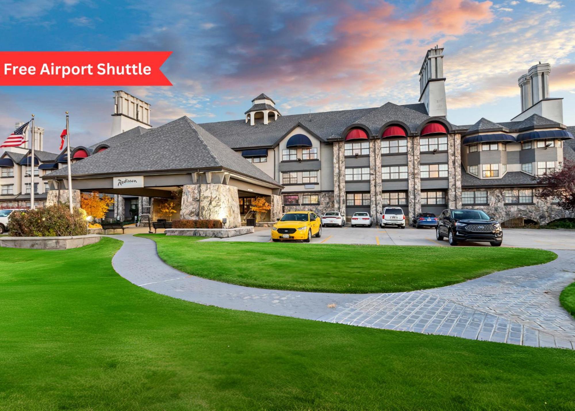 Radisson Hotel Salt Lake City Airport Exterior foto
